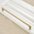 9009-320 Modern Simple Cabinet Door Handle Drawer Wardrobe Zinc Alloy Handle(Gold)