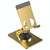 Aluminum Alloy Adjustable Folding Desktop Phone Holder(Gold)