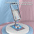 Aluminum Alloy Adjustable Folding Desktop Phone Holder(Gold)