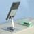 Aluminum Alloy Adjustable Folding Desktop Phone Holder(Gold)