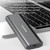 Blueendless 2810 Single SATA Protocol Wiring 2-in-1 M.2 Mobile Hard Disk Case SSD External Solid Hard Drive Enclosure Box