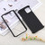 For iPhone 11 Shockproof PC Full Coverage Protective Case with Tempered Glass Film(Black)