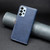 For Samsung Galaxy A23 5G Color Matching Double Sewing Thread Leather Phone Case(Blue)