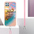 For OPPO Realme C21Y / C25Y Electroplating IMD TPU Phone Case with Lanyard(Dream Butterfly)