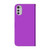For Motorola Moto E32 Imitated Mirror Surface Leather Phone Case(Purple)