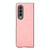 For Samsung Galaxy Z Fold3 5G Sunflower Pattern PU+TPU+PC Shockproof Phone Case(Pink)