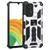 For Samsung Galaxy A33 5G Shockproof TPU + PC Magnetic Protective Phone Case with Holder(Silver)