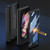 For Samsung Galaxy Z Fold3 5G GKK Integrated Magnetic Full Coverage Phone Flip Case with Pen Box(Black)