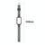 For Huawei Band 7 One-Piece Transparent Silicone Watch Band(Transparent Rose Red)