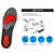 2 Pairs Silicone Shock-absorbing Breathable Sweat-absorbing TPE Insoles, Size: For 42/43cm(Black) 2 Pairs Silicone Shock-absorbing Breathable Sweat-absorbing TPE Insoles, Size: For 42/43cm(Black)