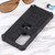 For Samsung Galaxy A33 5G Shockproof TPU + PC Magnetic Protective Phone Case with Holder(Black)