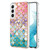 For Samsung Galaxy S22 5G Electroplating IMD TPU Phone Case with Ring(Colorful Scales) For Samsung Galaxy S22 5G Electroplating IMD TPU Phone Case with Ring(Colorful Scales)