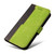 For Samsung Galaxy M33 5G Global Stitching-Color Horizontal Flip Leather Phone Case(Green)