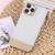 For iPhone 13 Pro Max TPU + Electroplated PC Phone Case (White)