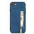 For iPhone SE 2022 / SE 2020 / 8 / 7 Zipper Card Holder Phone Case(Blue)