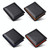 TP-215 Leather RFID Anti-theft Tri-fold Short Wallet(Blue)
