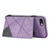 For iPhone SE 2022 / SE 2020 / 8 / 7 Line Card Holder Phone Case(Purple)