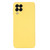For Samsung Galaxy M53 5G Pure Color Liquid Silicone Shockproof Phone Case(Yellow)