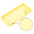 For Samsung Galaxy M53 5G Pure Color Liquid Silicone Shockproof Phone Case(Yellow)