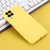 For Samsung Galaxy M53 5G Pure Color Liquid Silicone Shockproof Phone Case(Yellow)