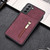 For Samsung Galaxy S22 5G Zipper Card Holder Phone Case(Wine Red)