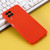 For Samsung Galaxy M33 5G Pure Color Liquid Silicone Shockproof Phone Case(Red)