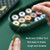 25 in 1 Home Portable Sewing Set Needle and Thread Storage Box(Green)
