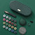 25 in 1 Home Portable Sewing Set Needle and Thread Storage Box(Green)
