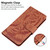 For Motorola Moto E32 Tiger Embossing Pattern Leather Phone Case(Brown)