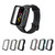 For Huawei Band 6 Pro / Honor Band 6 PC+Tempered Glass Watch Case(Cherry Blossom Pink)