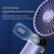 USB Handheld Digital Display Folding Aromatherapy Fan, Battery Capacity: 3000mAh(N15 Dark Green) USB Handheld Digital Display Folding Aromatherapy Fan, Battery Capacity: 3000mAh(N15 Dark Green)