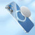 For iPhone 13 Pro MagSafe Magnetic Electroplated Phone Case (Silver)