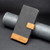 For Samsung Galaxy S21 FE 5G BF11 Color Matching Skin Feel Leather Phone Case(Black)