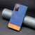 For Samsung Galaxy S20 FE BF11 Color Matching Skin Feel Leather Phone Case(Blue)