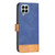 For Samsung Galaxy M33 5G BF11 Color Matching Skin Feel Leather Phone Case(Blue)