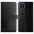 For Samsung Galaxy M33 Y Stitching Horizontal Flip Leather Phone Case(Black)