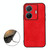 For vivo S15e Accurate Hole Crazy Horse Texture PU Phone Case(Red)