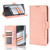 For OPPO Realme GT Neo3 Skin Feel Calf Texture Card Slots Leather Phone Case(Pink)
