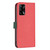 For OPPO A74 4G BF13 Color Matching Cross Texture Leather Phone Case(Red)