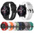 For Honor Magic Watch 22mm Vertical Silicone Watch band(Ice Lake Green)