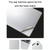 JRC Upper Cover Film + Bottom Cover Film + Full-Support Film + Touchpad Film Laptop Protective Sticker For Macbook 16Pro 2021 A2485(Gold)