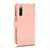 For Sony Xperia 10 III Litchi Texture Zipper Leather Phone Case(Pink)