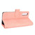 For Sony Xperia 10 III Litchi Texture Zipper Leather Phone Case(Pink)