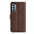 For Motorola Moto G 5G 2022 Dual-side Magnetic Buckle Leather Phone Case(Brown)