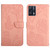 For OPPO Realme 9 Pro+/Realme 9 4G Skin Feel Butterfly Peony Embossed Leather Phone Case(Pink)