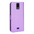 For BLU View 3 B140DL Diamond Texture Leather Phone Case(Purple)