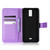 For BLU View 3 B140DL Diamond Texture Leather Phone Case(Purple)