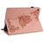 For Samsung Galaxy Tab A7 Lite T220/T225 Butterfly Flower Embossed Leather Tablet Case(Rose Gold)