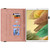For Samsung Galaxy Tab A7 Lite T220/T225 Butterfly Flower Embossed Leather Tablet Case(Rose Gold)