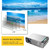 T6 3500ANSI Lumens 1080P LCD Mini Theater Projector, Standard Version, AU Plug (Silver)